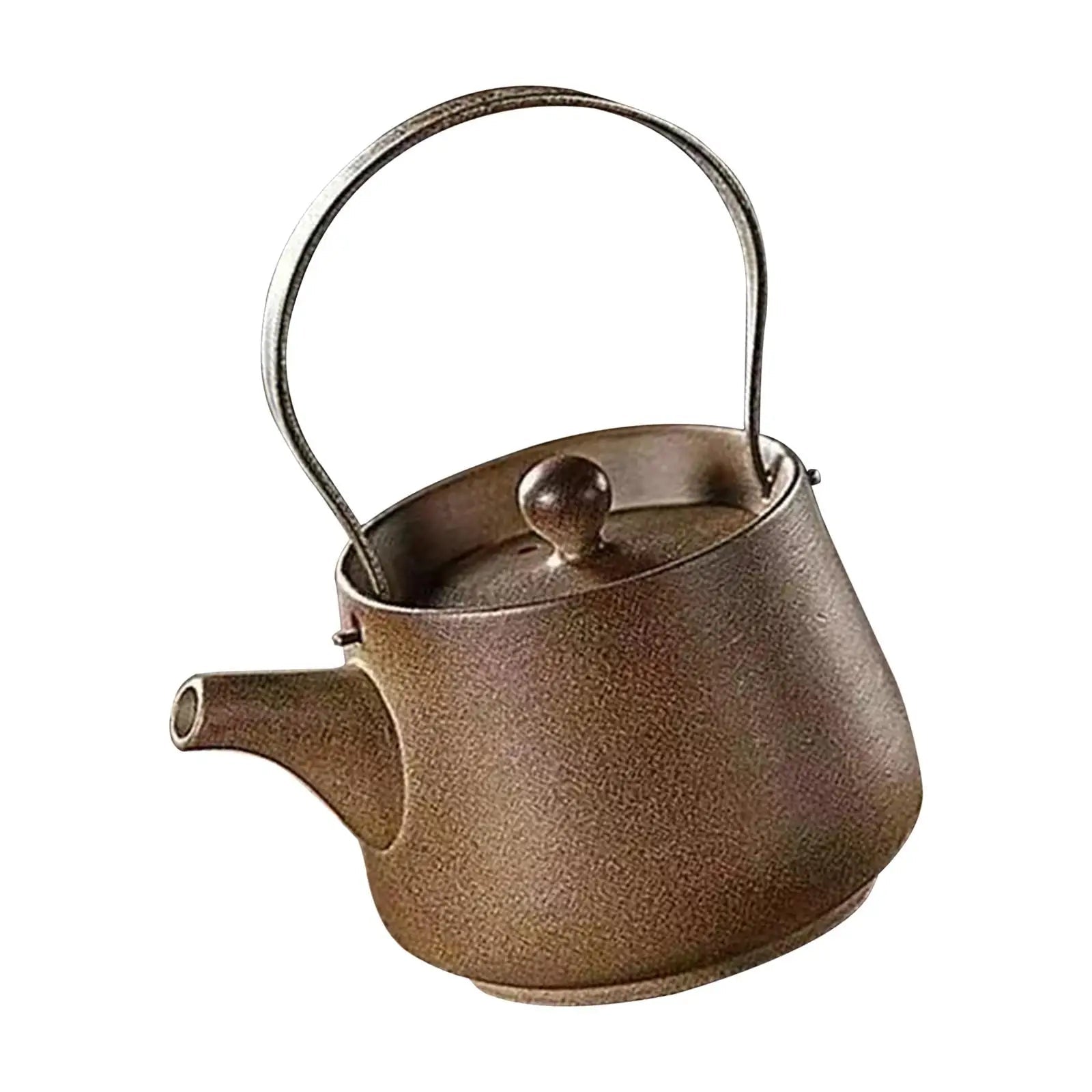 200ml Ceramic Teapot Farmhouse Tea Infuser Tea Maker Kettle for Boiling Hot Water for Camping Outdoor Home Picnic Kitchen - Cuisine Chez Nadine