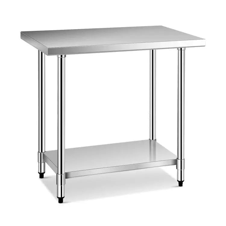 24 X 36 Inch Stainless Steel Commercial Kitchen Food Prep Table Commercial Kitchen Storage Product - Cuisine Chez Nadine