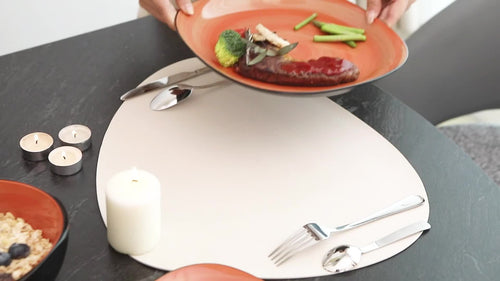 16 Piece Kitchen Dinnerware Set - Square Plates, Bowls, mug, Service for 4 - Modern Style