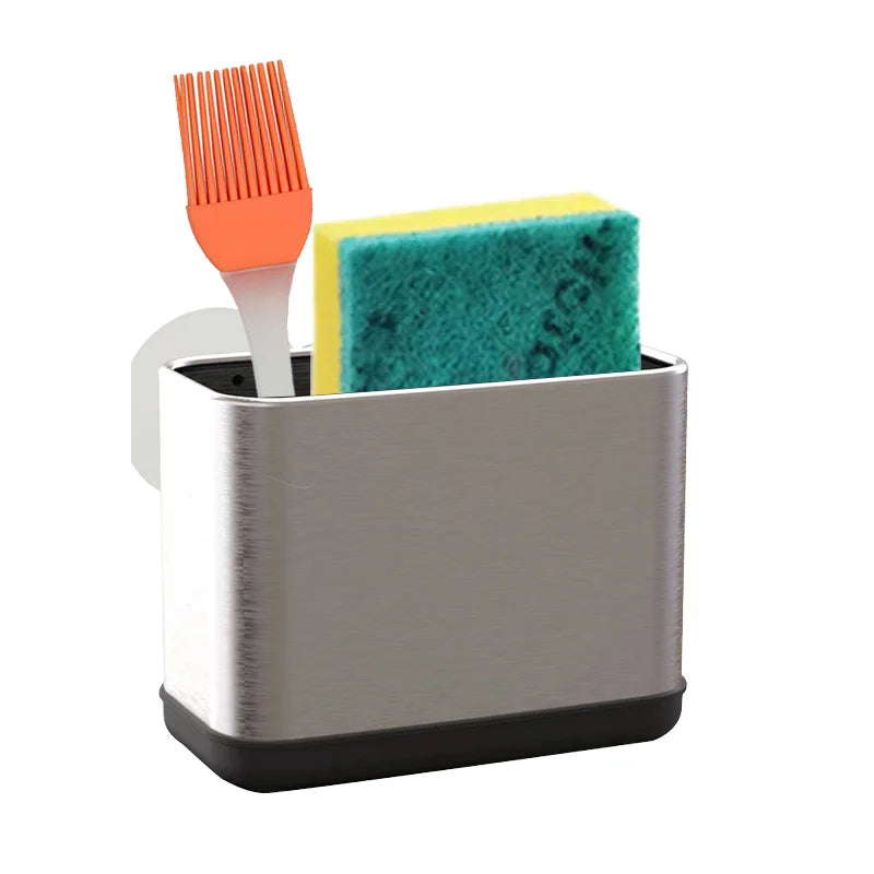 Porte-Baguettes et Couverts en Acier Inoxydable - Organisateur Multifonctionnel pour Cuisine