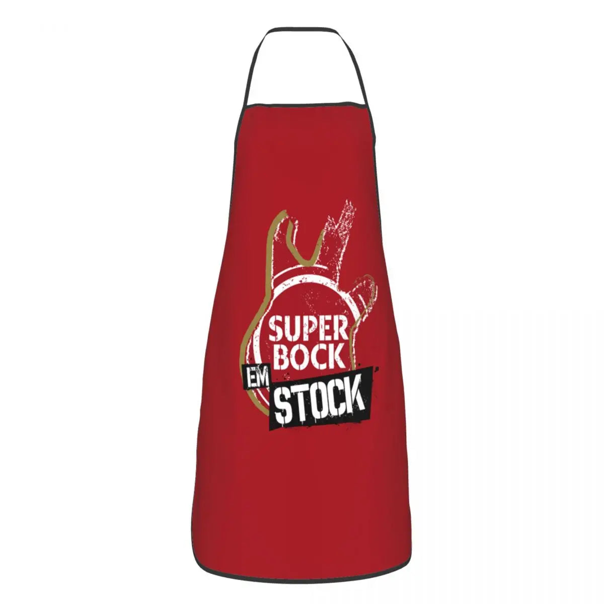 Tablier Super Bock Imperméable en PVC - Tablier de Cuisine, Pâtisserie et Jardinage pour Homme et Femme