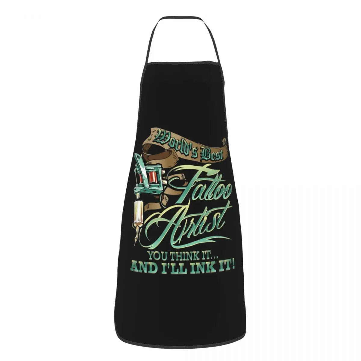 Tablier pour Tatoueur Personnalisé - Tablier Unisexe en Tissu Oxford pour Artistes et Cuisiniers
