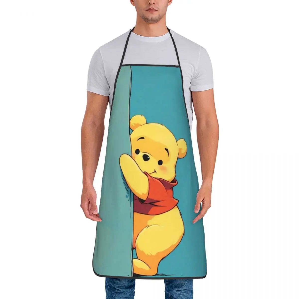 Tablier Winnie l'Ourson Disney - Tablier de Cuisine Unisexe Personnalisé pour Homme et Femme