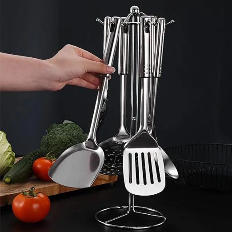 Grande Passoire en Acier Inoxydable - Ustensile de Cuisine Professionnel avec Poignée Ergonomique