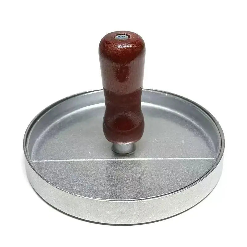 Presse à Hamburger en Aluminium - Outil pour Former des Galettes de Viande BBQ Grill