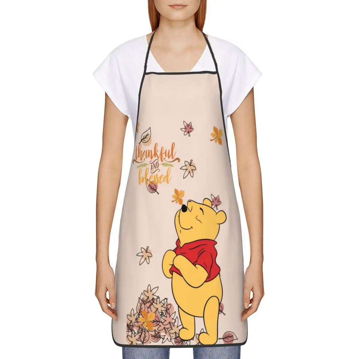 Tablier Winnie l'Ourson Disney - Tablier de Cuisine Unisexe Personnalisé pour Homme et Femme