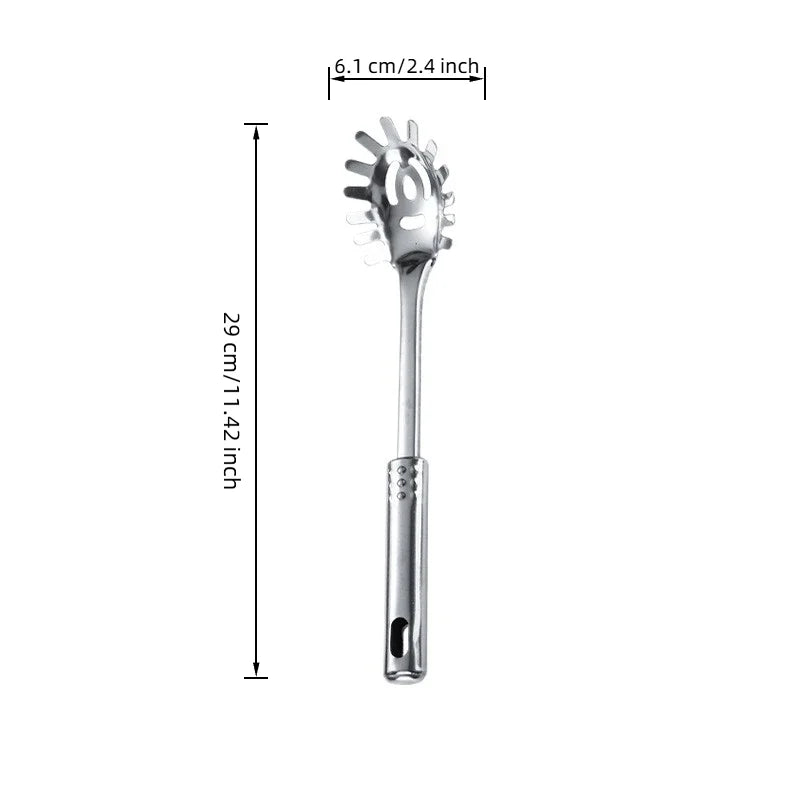 Grande Passoire en Acier Inoxydable - Ustensile de Cuisine Professionnel avec Poignée Ergonomique