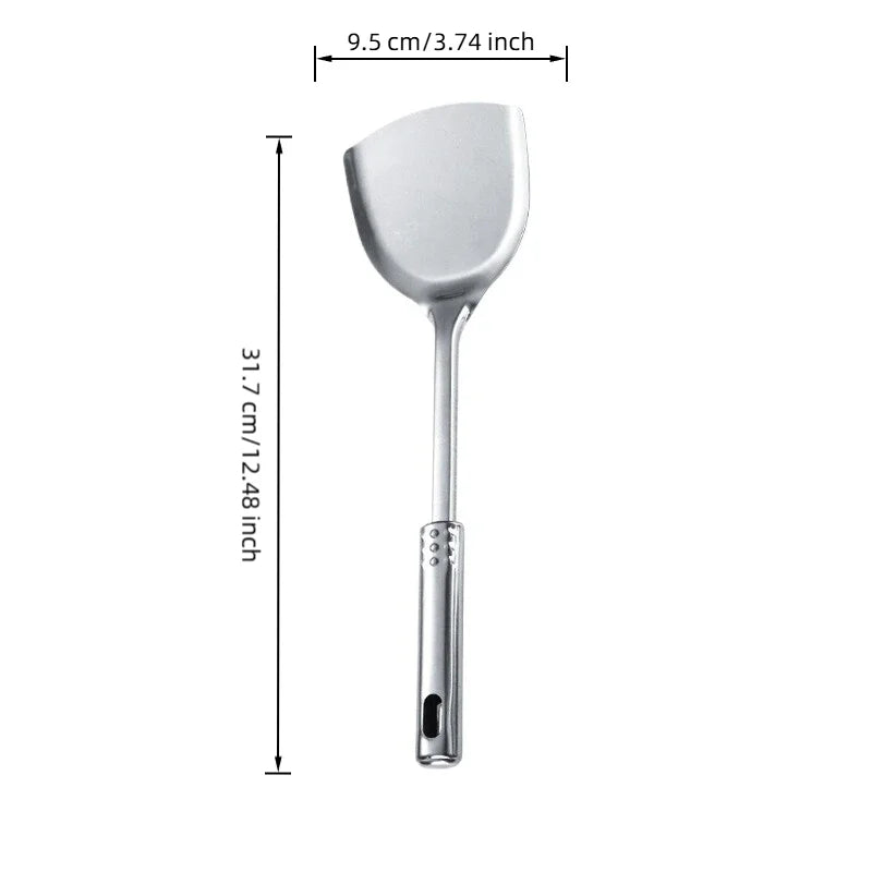 Grande Passoire en Acier Inoxydable - Ustensile de Cuisine Professionnel avec Poignée Ergonomique