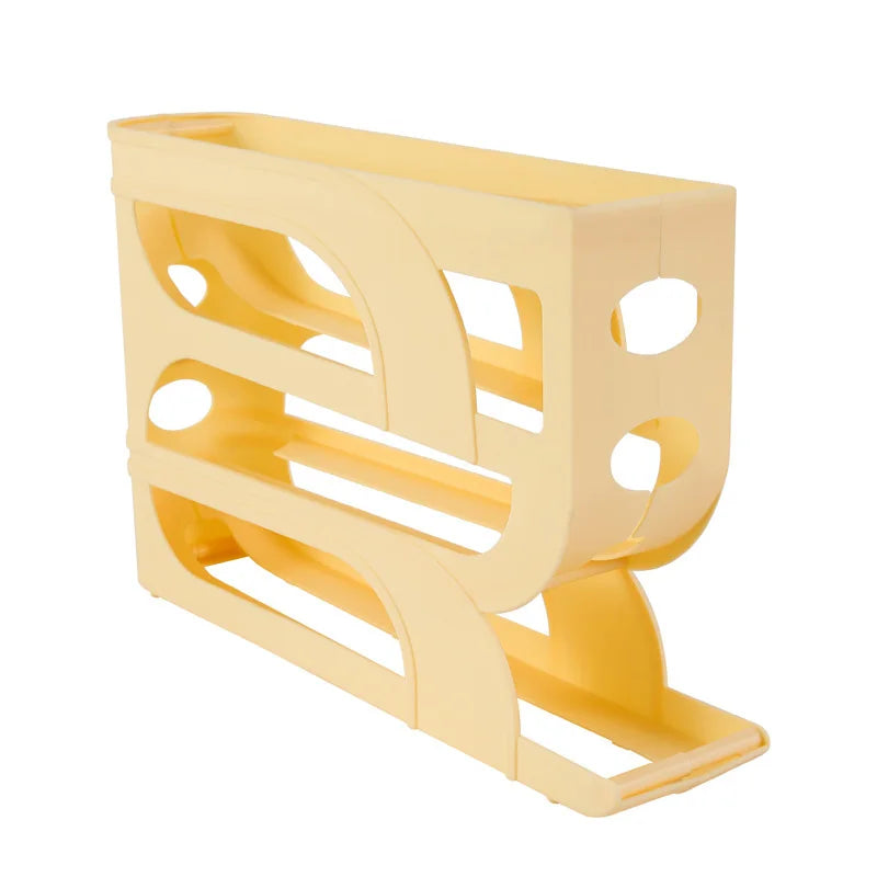 Dispositif de stockage automatique des œufs Boîte de rangement pour réfrigérateur domestique Boîte à œufs Peut contenir 30 œufs Support à œufs de haute qualité Cuisine