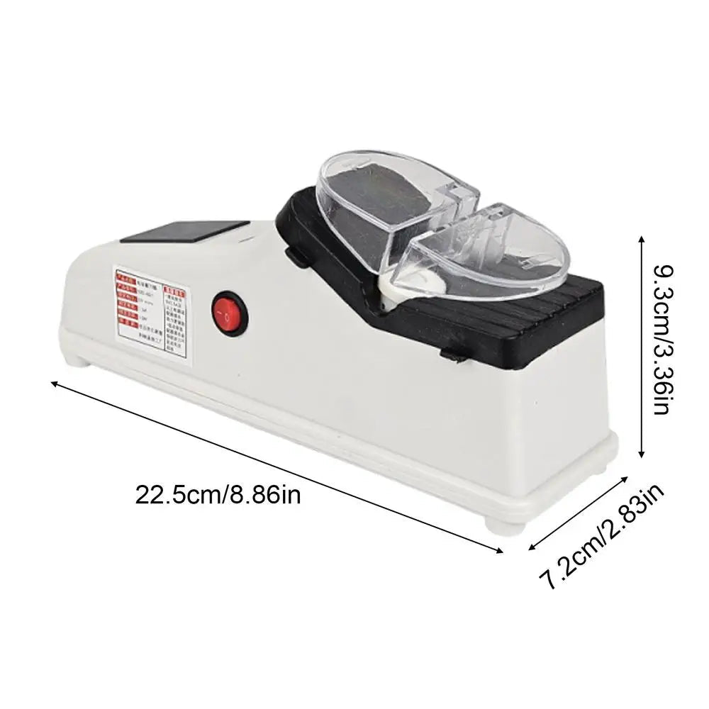 Aiguiseur de Couteaux Électrique Rechargeable USB - Affûtage et Polissage Rapide - Cuisine Chez Nadine