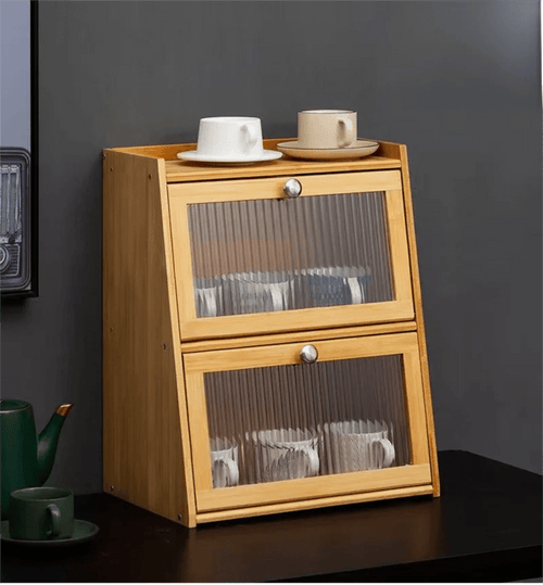 Armoires de rangement de cuisine à plusieurs niveaux, boîtes de rangement pour épices et vaisselle, produits ménagers, étagères et comptoirs de cuisine - Cuisine Chez Nadine