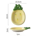 Assiettes en céramique motif fruits - Mini plateaux décoratifs pour desserts, salades et apéritifs - Cuisine Chez Nadine