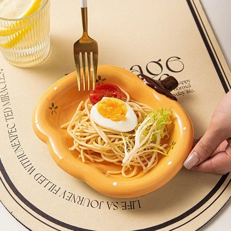 Assiettes en céramique motif fruits - Mini plateaux décoratifs pour desserts, salades et apéritifs - Cuisine Chez Nadine