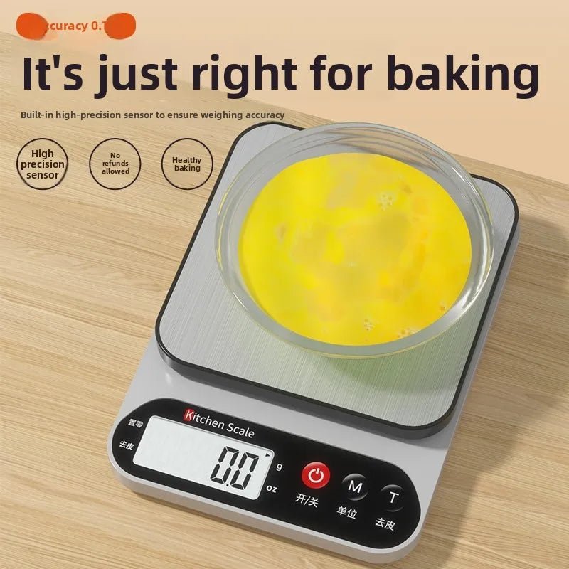 Balance de Cuisine Électronique de Précision - Rechargeable pour Pâtisserie et Cuisson - Cuisine Chez Nadine