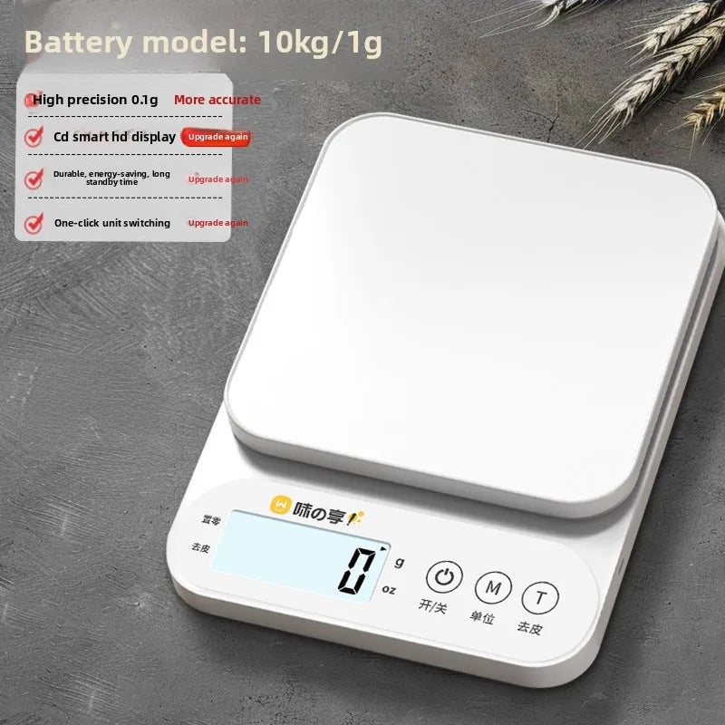 Balance de Cuisine Électronique de Précision - Rechargeable pour Pâtisserie et Cuisson - Cuisine Chez Nadine