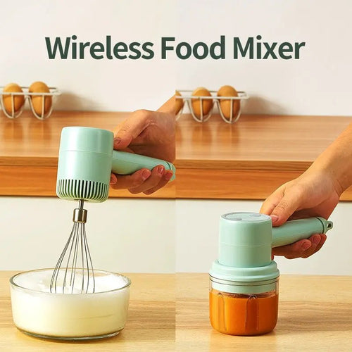 Batteur Électrique Automatique Sans Fil - Fouet À Main pour Pâtisserie, Crème et Pâte à Gâteaux - Cuisine Chez Nadine