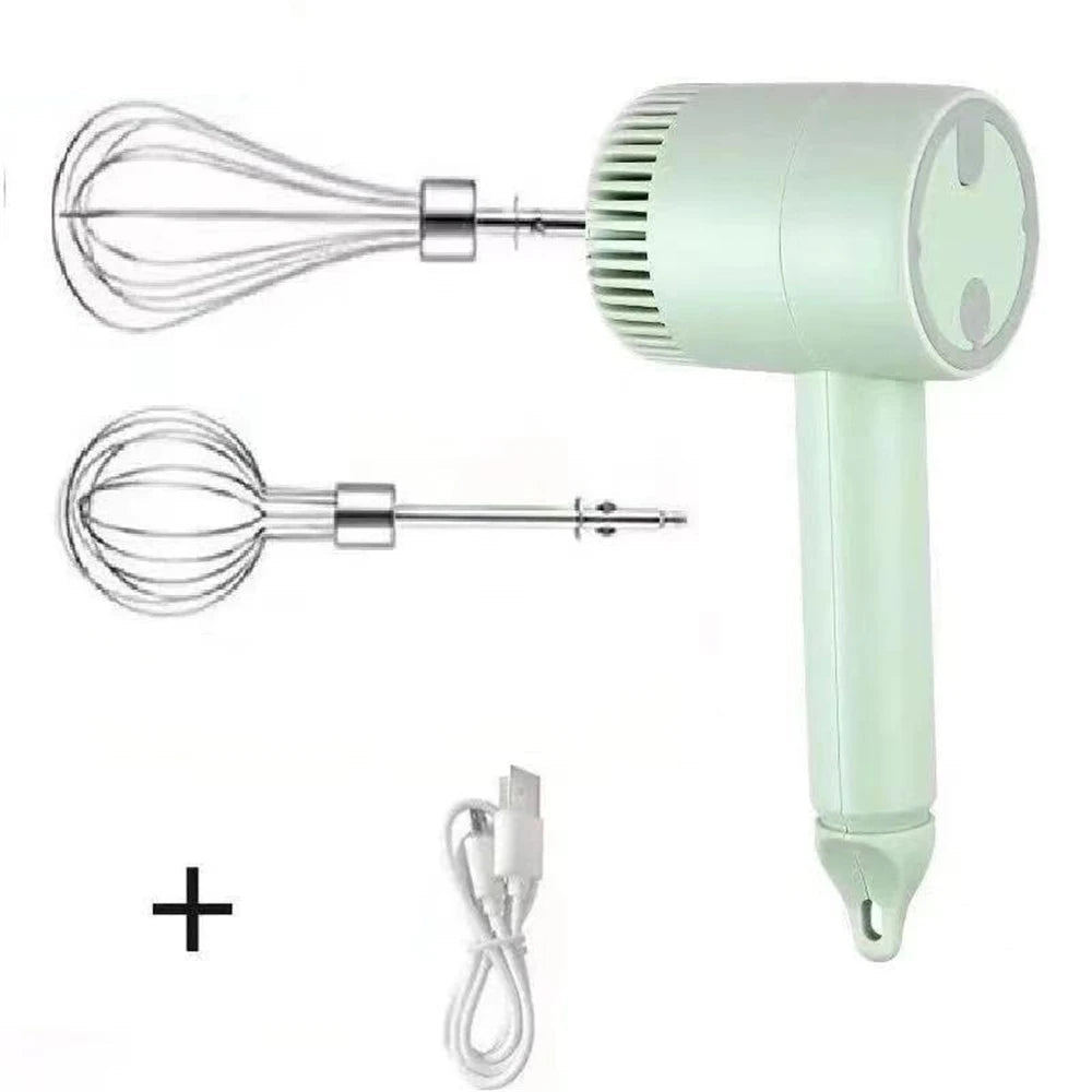 Batteur Électrique Automatique Sans Fil - Fouet À Main pour Pâtisserie, Crème et Pâte à Gâteaux - Cuisine Chez Nadine