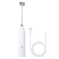 Batteur Électrique et Mousseur à Lait 3 Vitesses Rechargeable - Fouet À Main pour Café, Crème et Œufs - Cuisine Chez Nadine