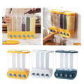 Boîte de rangement murale multifonction avec compartiments - Distributeur de céréales et grains hermétique - Organisateur cuisine anti - insectes et humidité - Cuisine Chez Nadine