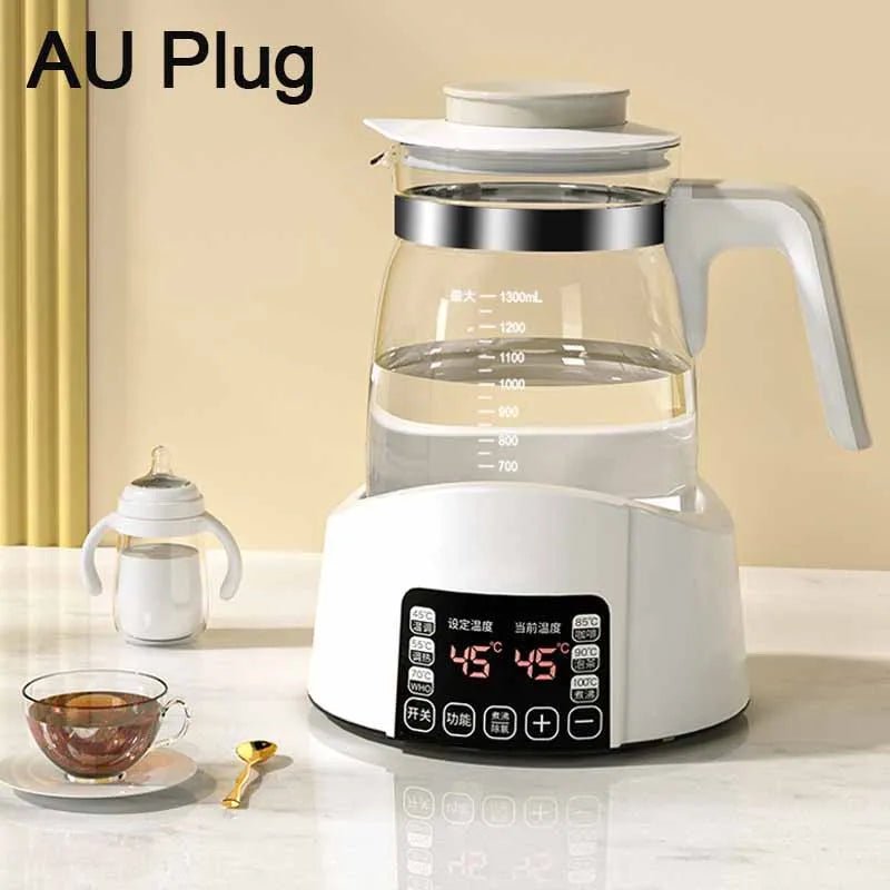 Bouilloire Électrique Intelligente 1.3L - Température Constante 24h pour Biberons et Thé - Cuisine Chez Nadine