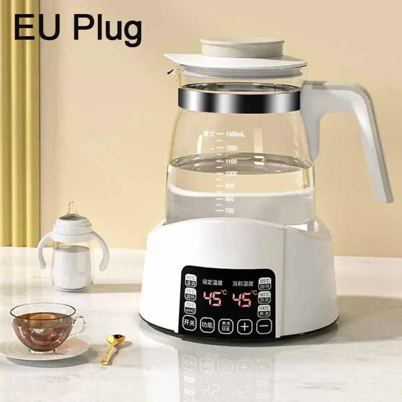 Bouilloire Électrique Intelligente 1.3L - Température Constante 24h pour Biberons et Thé - Cuisine Chez Nadine