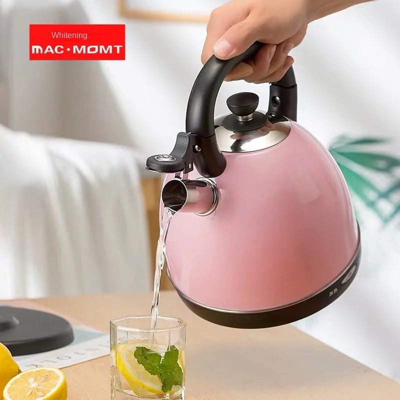 Bouilloire Électrique Premium en Acier Inoxydable 304 - Ébullition Rapide et Sécuritaire - Cuisine Chez Nadine