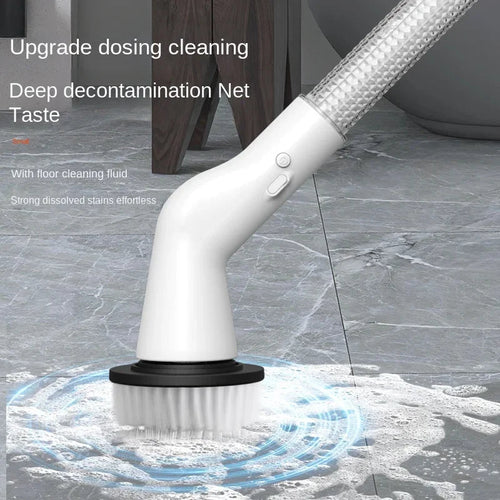 Brosse Électrique de Nettoyage 5 - en - 1 Rechargeable USB - Nettoyeur Automatique Multifonction pour Cuisine et Salle de Bain - Cuisine Chez Nadine