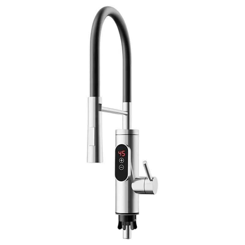 Chauffe - Eau Électrique Instantané 3300W 220V - Robinet Cuisine sans Réservoir avec Affichage Digital pour Évier - Cuisine Chez Nadine