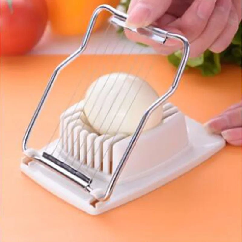 Coupe - Œufs Manuel Multifonction pour Fruits et Salades - Trancheuse à Œufs et Processeur Alimentaire Portable - Cuisine Chez Nadine