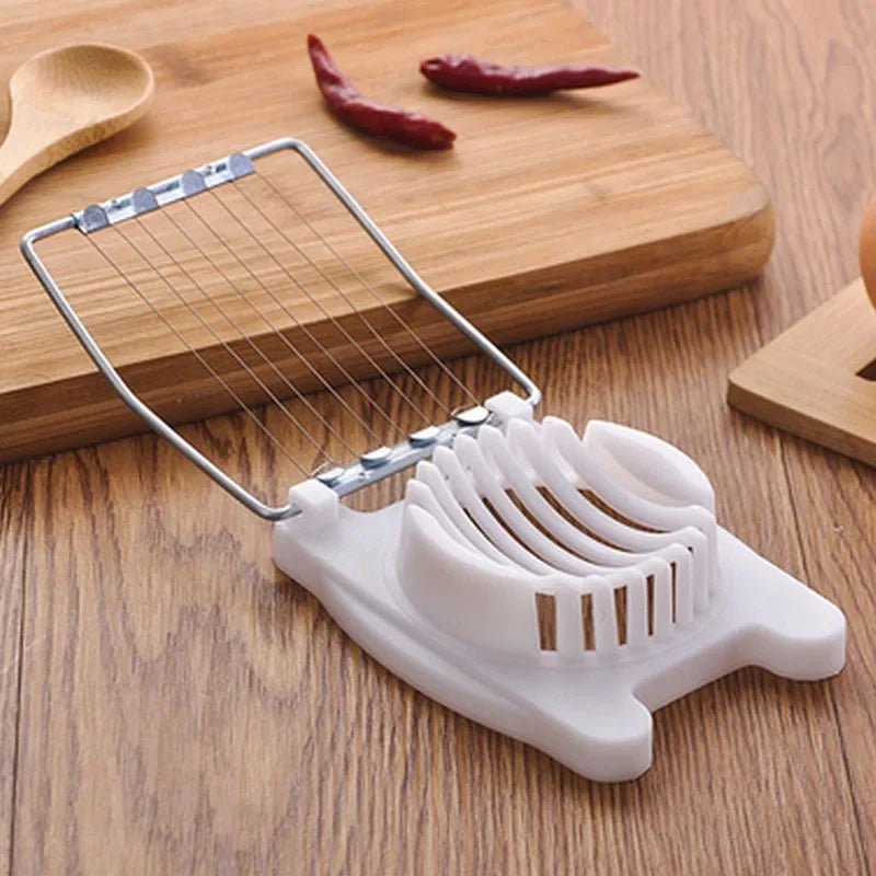 Coupe - Œufs Manuel Multifonction pour Fruits et Salades - Trancheuse à Œufs et Processeur Alimentaire Portable - Cuisine Chez Nadine