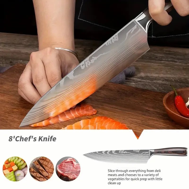 Couteaux cuisine - Cuisine Chez Nadine