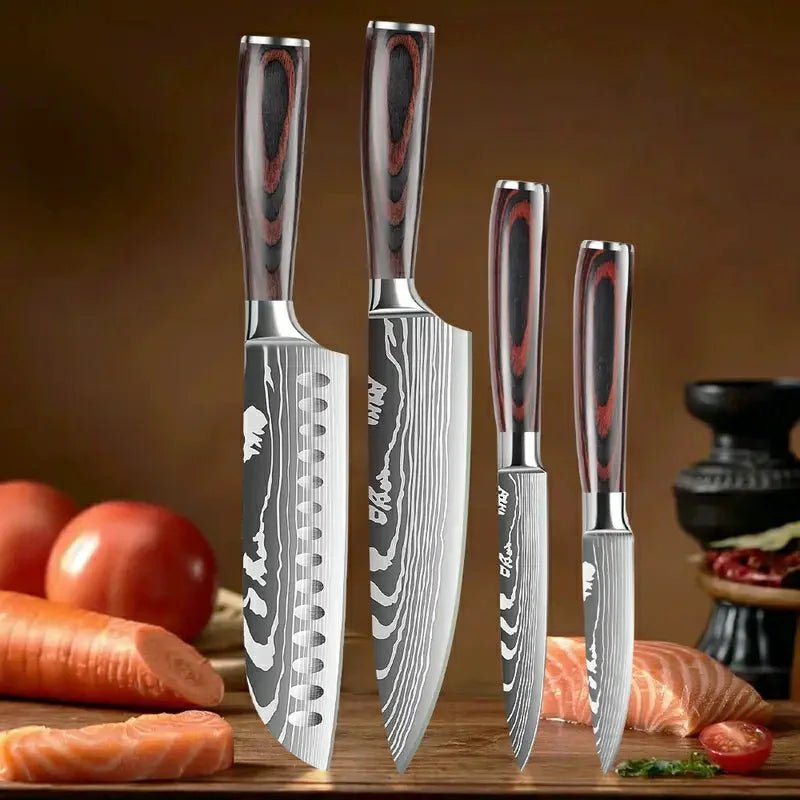 Couteaux cuisine - Cuisine Chez Nadine