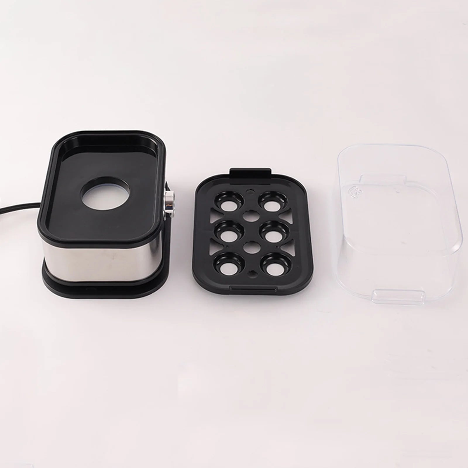 Cuiseur à Œufs Électrique 6 Œufs - Cuiseur Vapeur Multifonction avec Arrêt Automatique pour Œufs Durs et Légumes - Cuisine Chez Nadine