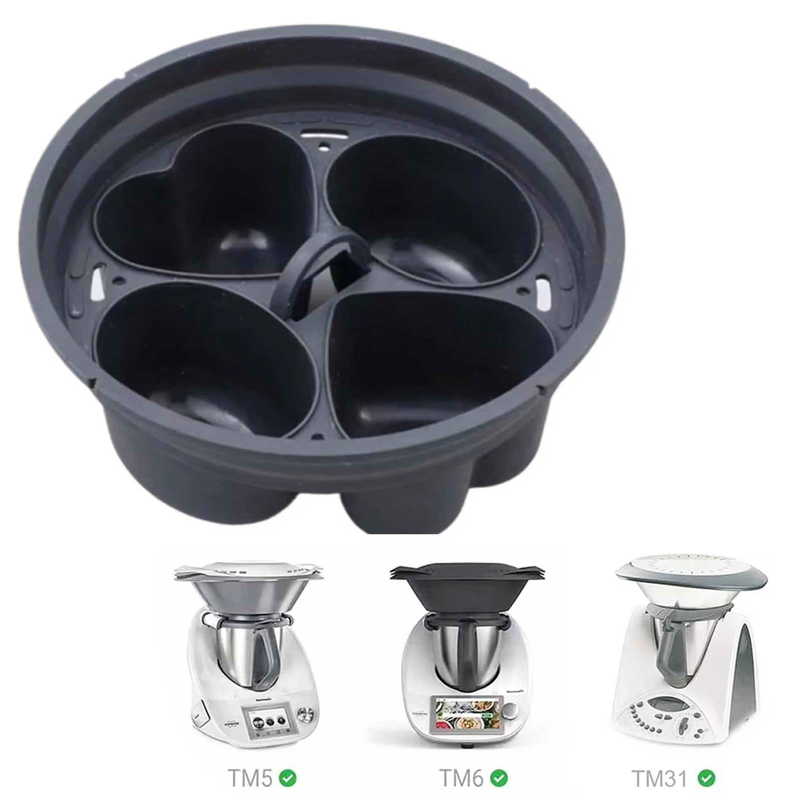 Cuiseur Vapeur à Œufs pour Monsieur Cuisine Connect & Smart - Accessoire Résistant Haute Température - Cuisine Chez Nadine