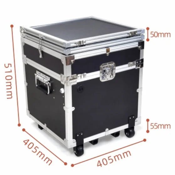 Cuisinette Mobile Camping Portable Pliable - Boîte Rangement 40L avec Réchaud Intégré Alliage Aluminium pour Extérieur Pique - nique - Cuisine Chez Nadine