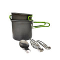 Ensemble Batterie de Cuisine en Aluminium pour Camping - Kit Complet Portable pour Randonnée, Pique - nique et Extérieur - Cuisine Chez Nadine