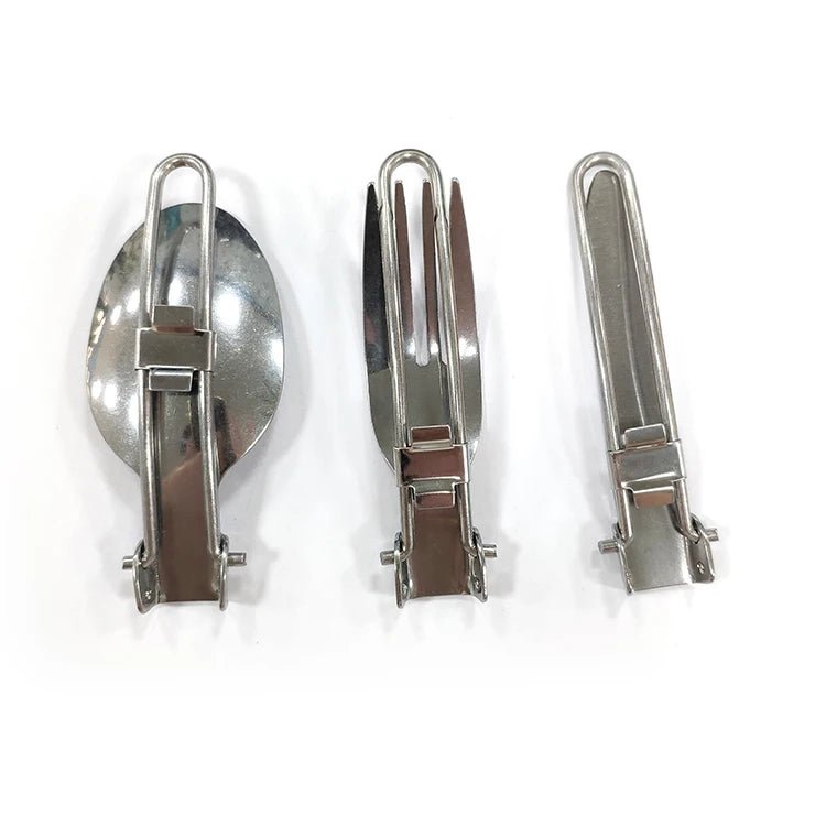 Ensemble Batterie de Cuisine en Aluminium pour Camping - Kit Complet Portable pour Randonnée, Pique - nique et Extérieur - Cuisine Chez Nadine