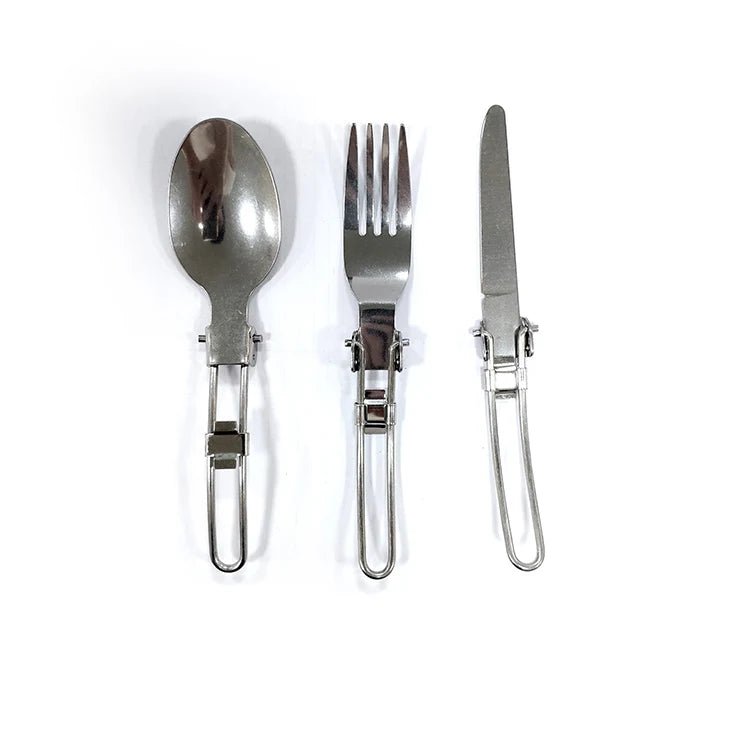 Ensemble Batterie de Cuisine en Aluminium pour Camping - Kit Complet Portable pour Randonnée, Pique - nique et Extérieur - Cuisine Chez Nadine