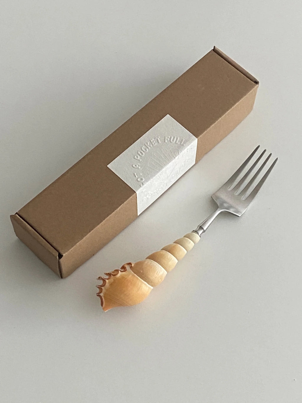 Ensemble Couverts Coquillage en Acier Inoxydable 304 - Fourchettes et Cuillères à Dessert Style Élégant - Cuisine Chez Nadine