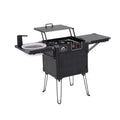 Ensemble Cuisine Camping Pliable Complet - Boîte Cuisine Portable avec Ustensiles, Table et Réchaud pour Extérieur Randonnée - Cuisine Chez Nadine