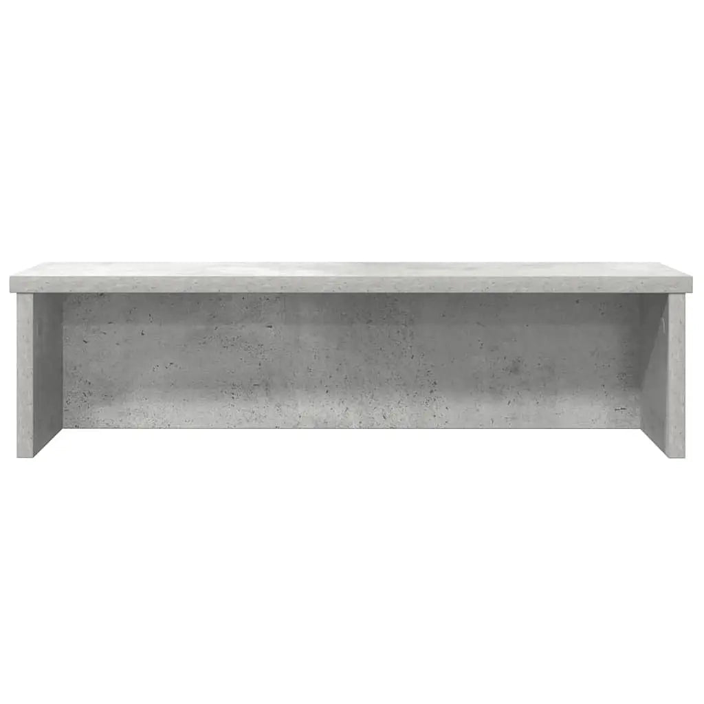 Ensemble de 2 Étagères de Rangement Cuisine Empilables VidaXL - Gris Béton 50x15x16cm - Cuisine Chez Nadine