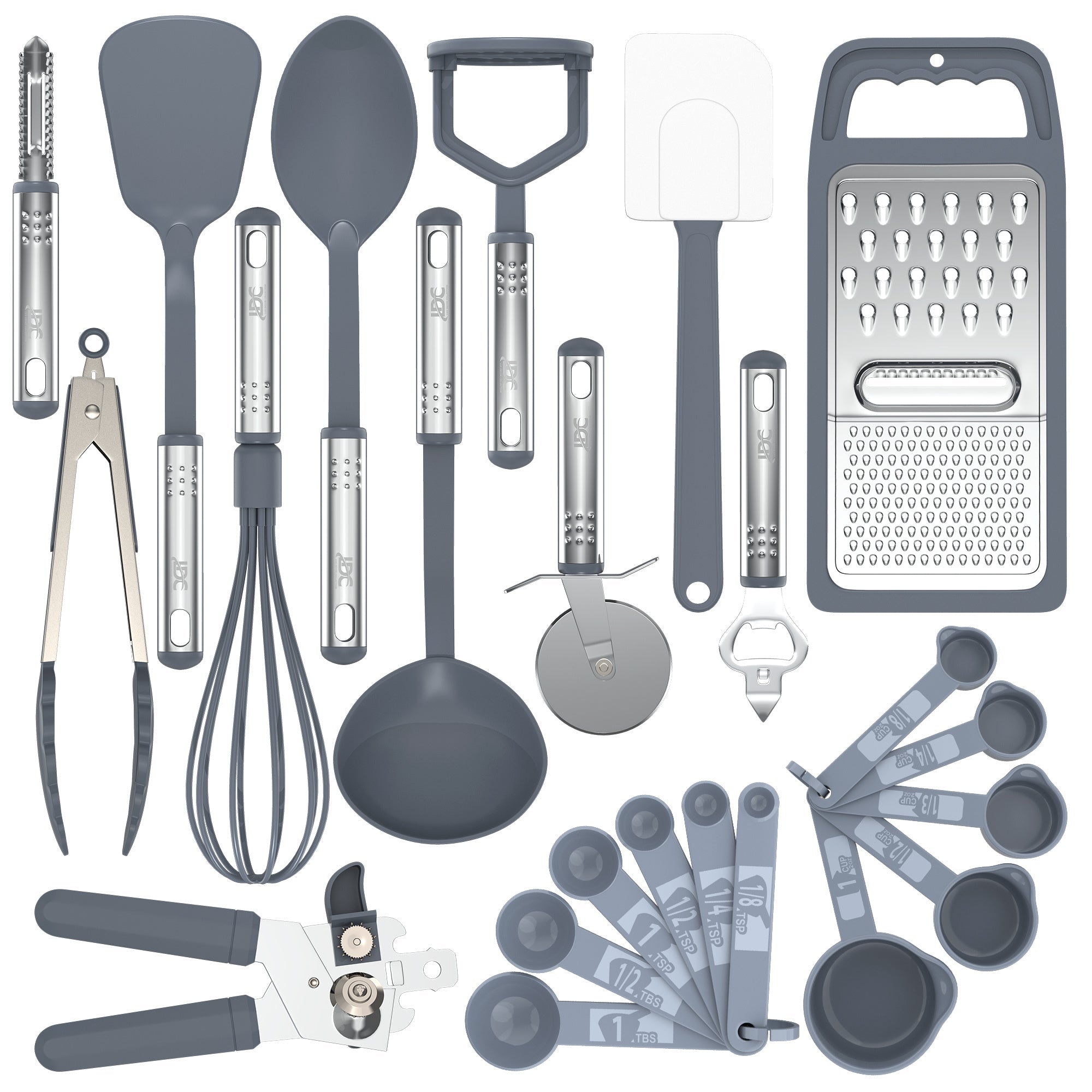Ensemble de 23 Ustensiles de Cuisine Lux Decor Collection - Cuisine Chez Nadine