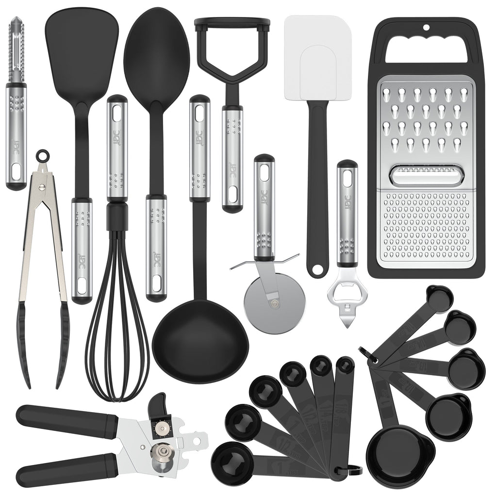 Ensemble de 23 Ustensiles de Cuisine Lux Decor Collection - Cuisine Chez Nadine