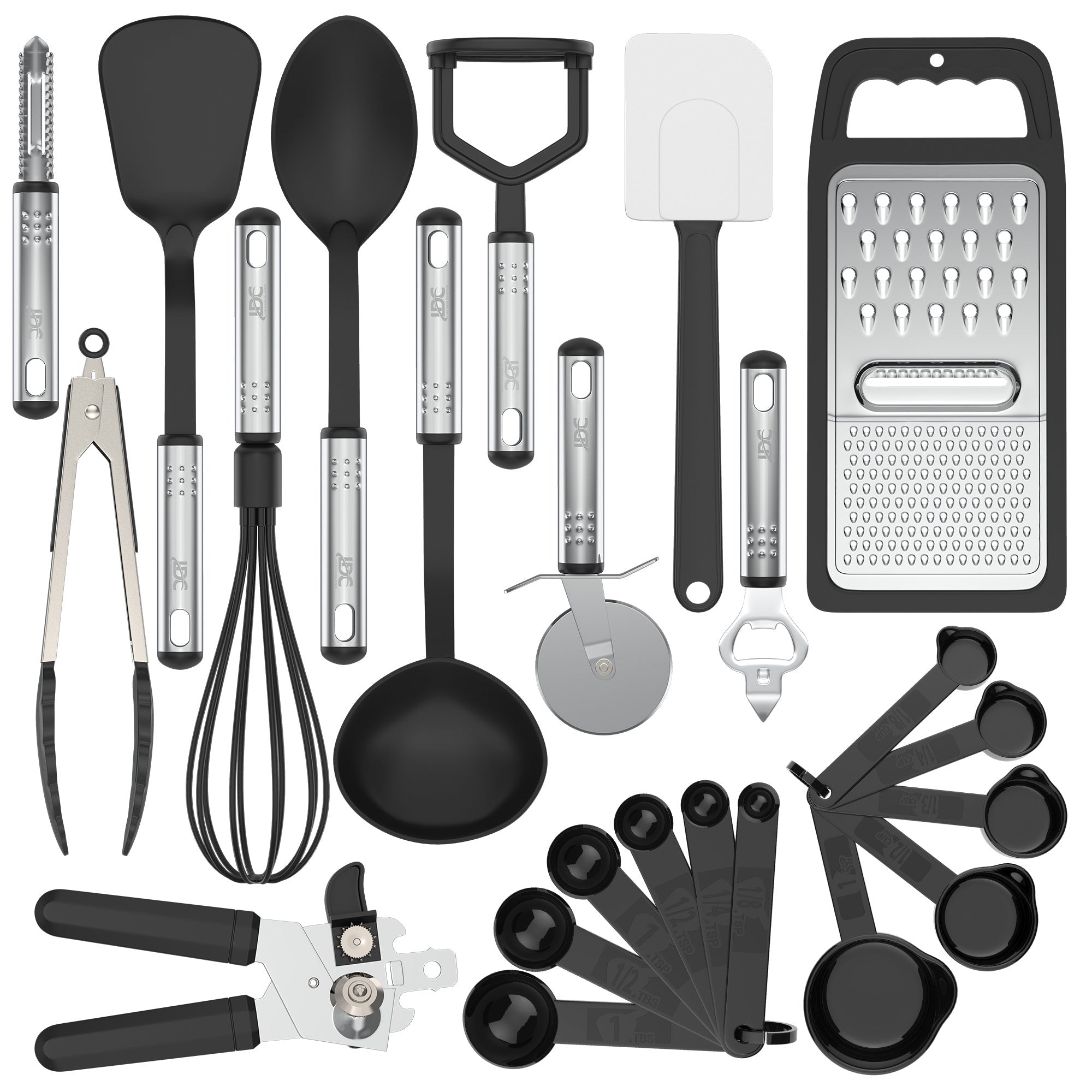 Ensemble de 23 Ustensiles de Cuisine Lux Decor Collection - Cuisine Chez Nadine