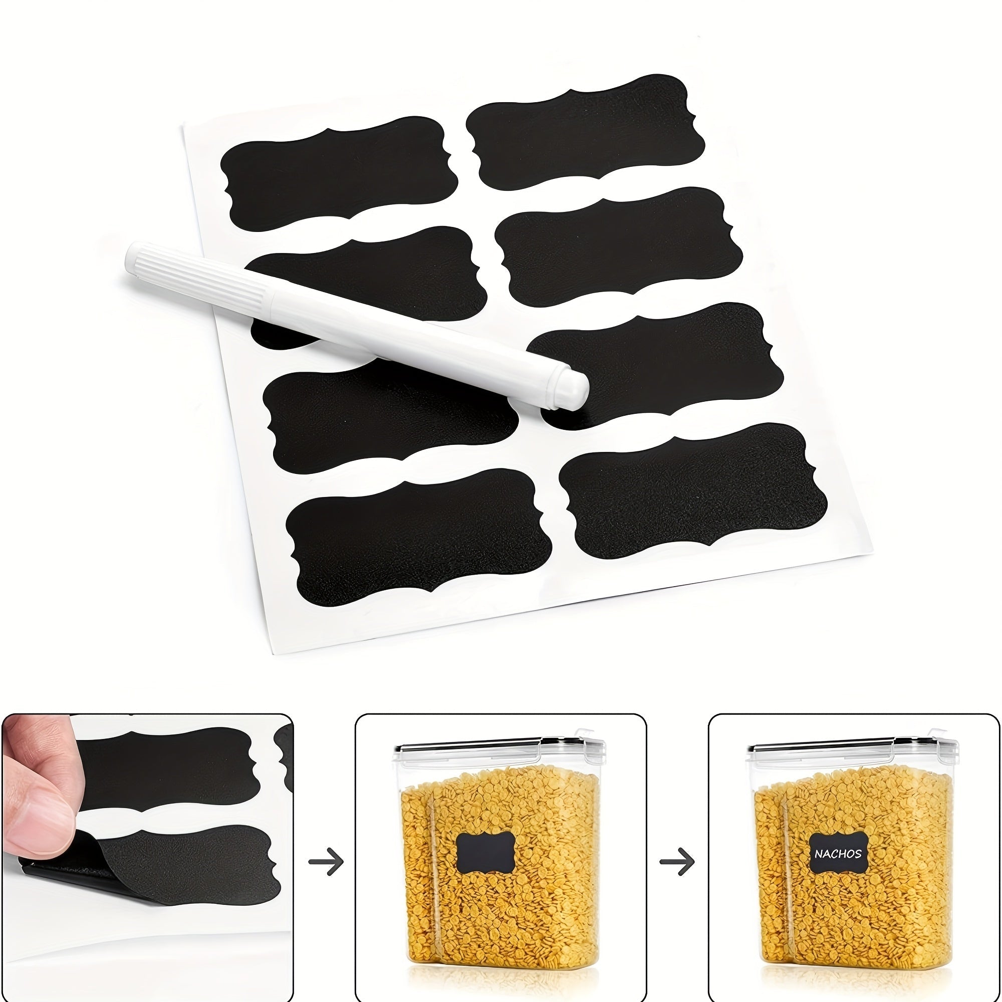 Ensemble de 4 grands contenants hermétiques 4L - Sans BPA pour céréales et aliments en vrac - Cuisine Chez Nadine