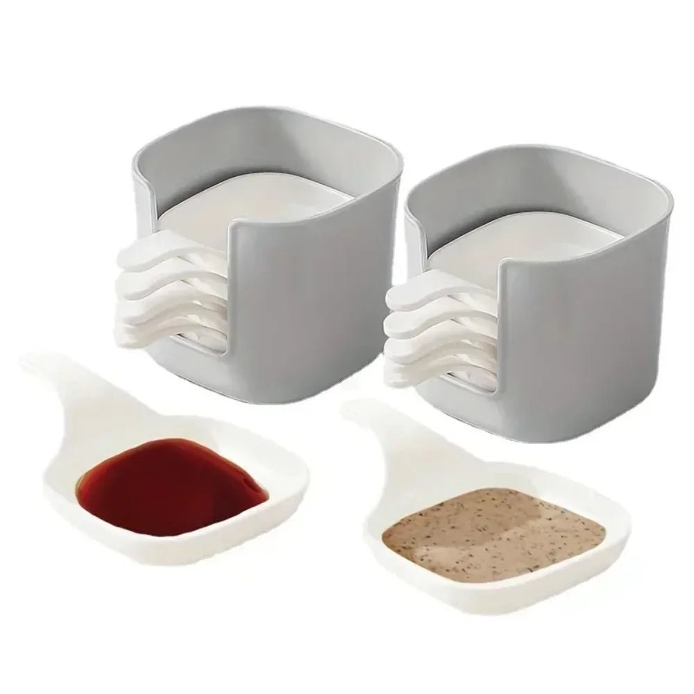 Ensemble de 7 coupelles à sauce - Set de coupelles pour condiments, assaisonnements et collations - Cuisine Chez Nadine