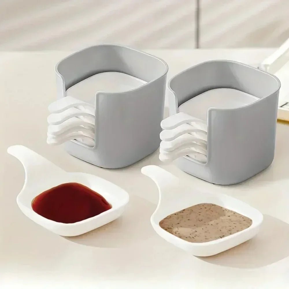 Ensemble de 7 coupelles à sauce - Set de coupelles pour condiments, assaisonnements et collations - Cuisine Chez Nadine