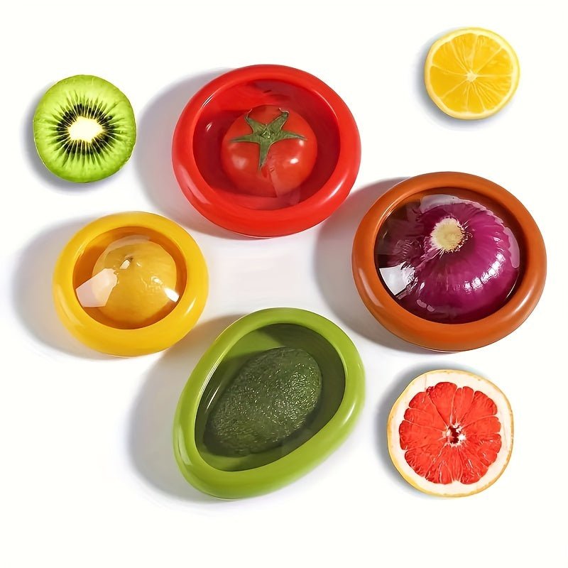 Ensemble de boîtes de conservation hermétiques empilables 1/4 pièces - Pour organisation du frigo et préservation des aliments - Cuisine Chez Nadine