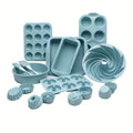 Ensemble de pâtisserie en silicone 33 pièces - Moules à gâteau, donuts, muffins et accessoires - Cuisine Chez Nadine