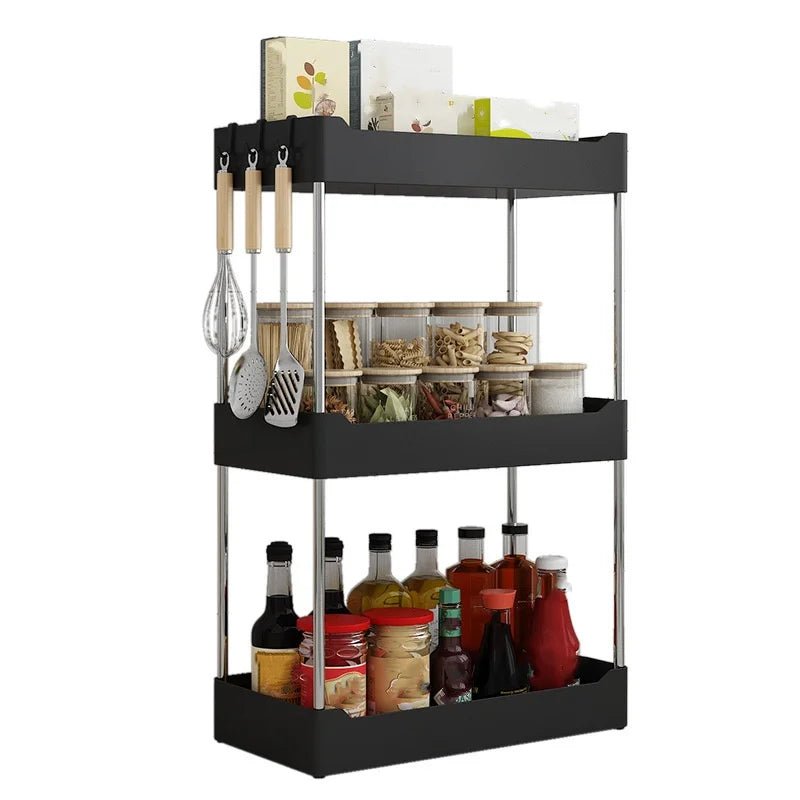 Étagère de Rangement pour Épices Multi - Niveaux - Organisateur Multifonctionnel d'Angle pour Comptoir - Cuisine Chez Nadine